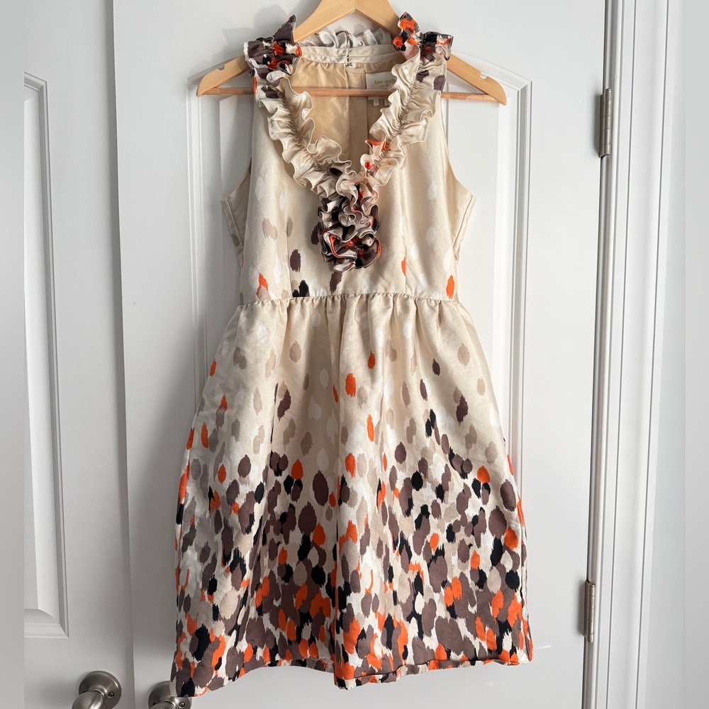 Kate Spade Lucille Silk-Blend Shift Dress